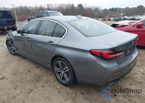 2021 BMW 530I xDrive from USA, damaged, VIN WBA13BJ05MWX32274